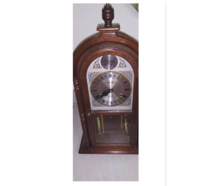 Same clock after being restored 